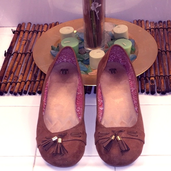 Route 66 Shoes - Route 66 Slip-On Flat Shoes